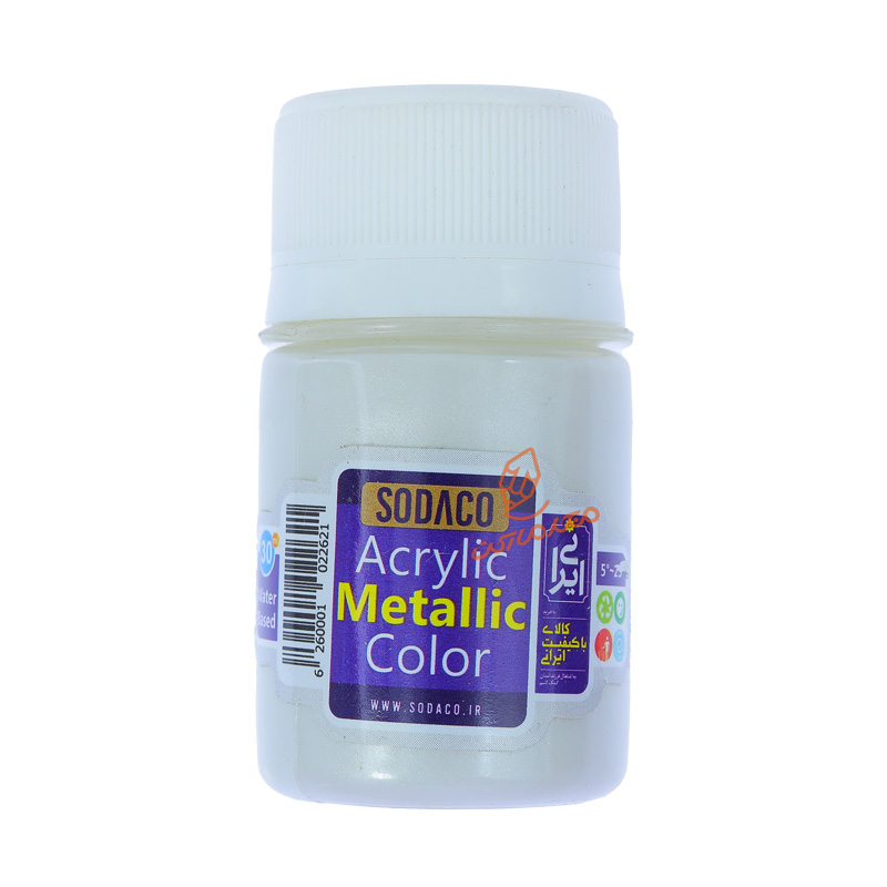 اکریلیک 30 میل Metallic متالیک سوداکو SODACO - سفید صدفی 0246.jpg