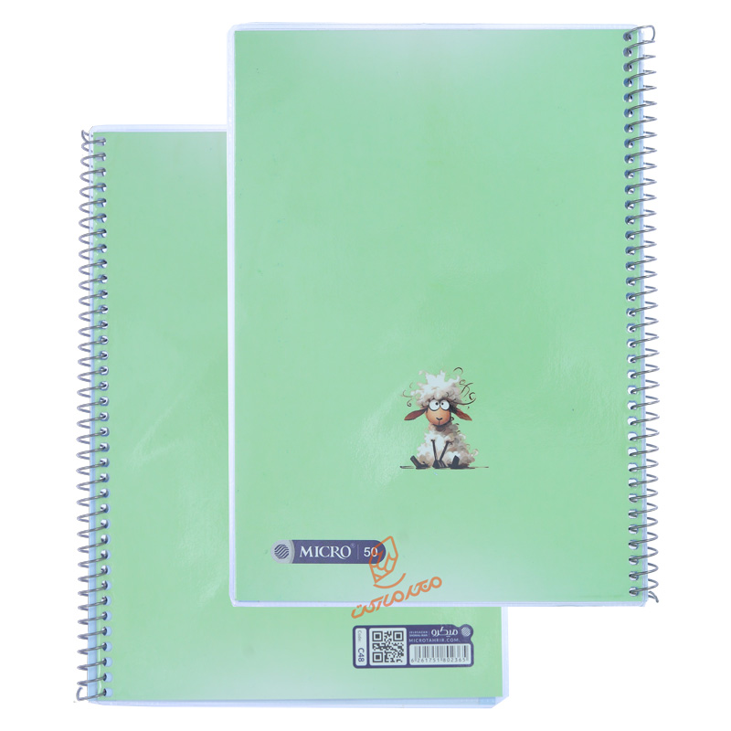 دفتر 50 برگ پاستلی C48 میکرو MICRO (5).jpg