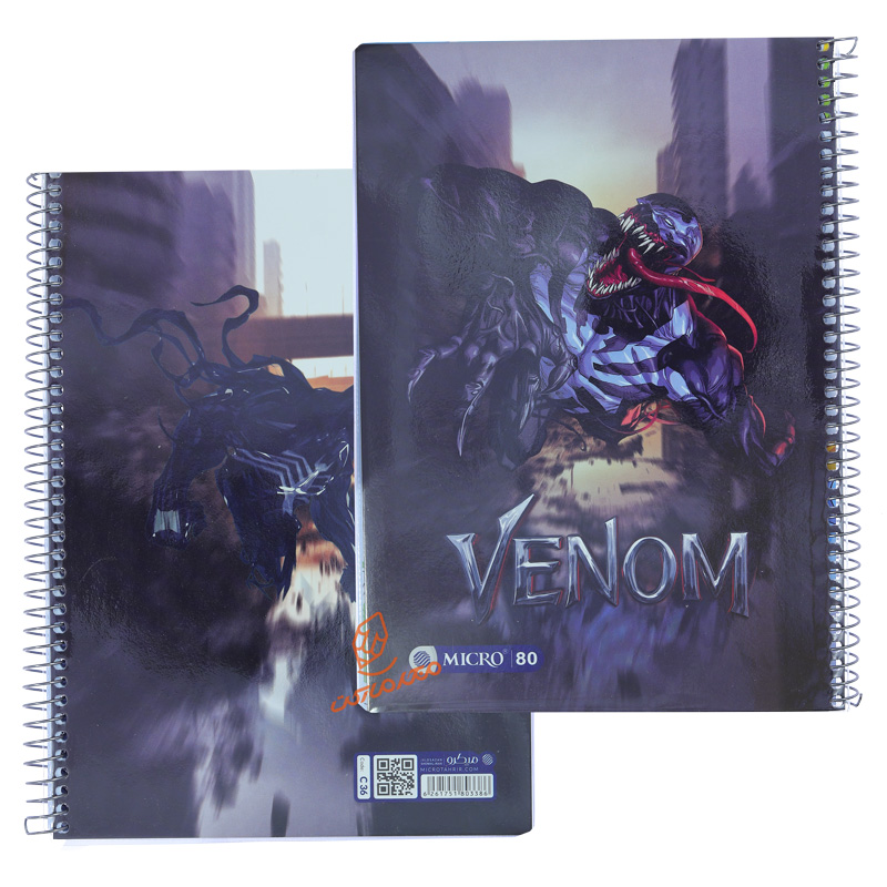 دفتر 80 برگ طرح ابرانسان ها C36 میکرو MICRO (8).jpg