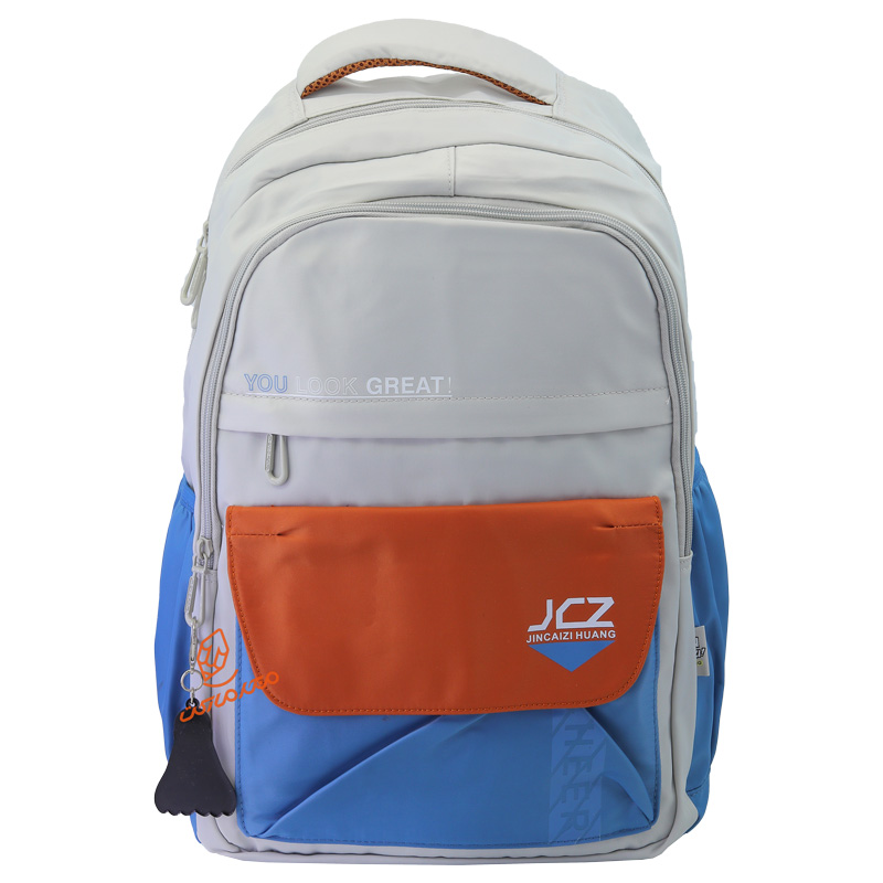 کوله پشتی دو رنگ 2 زیپ کد 2588 JINCAIZI HUANG (2).jpg