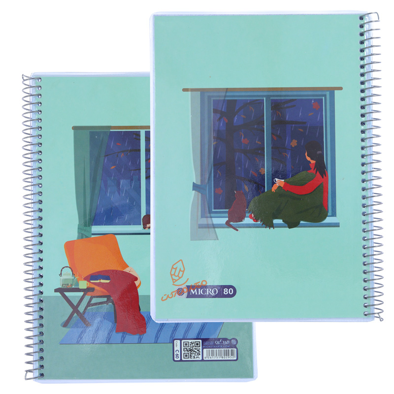 دفتر 80 برگ طرح دخترانه کلاسیک C60 میکرو MICRO (7).jpg