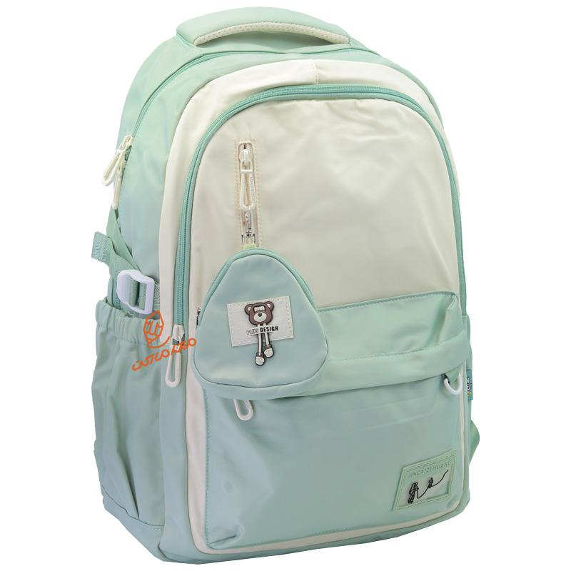 کوله پشتی دو رنگ 2 زیپ کد 9582 JINCAIZI HUANG (9).jpg