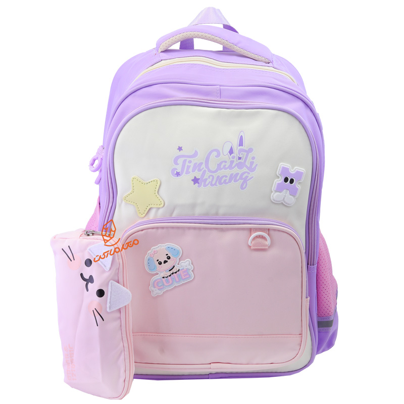 کوله پشتی بچگانه 2 زیپ کد 8090 JINCAIZI HUANG (1).jpg