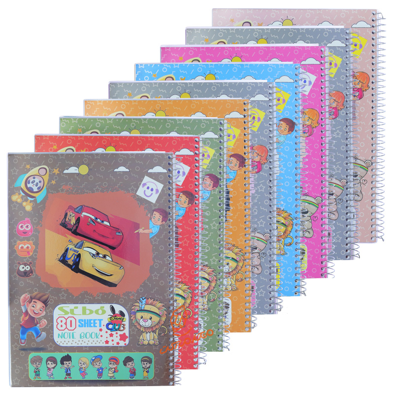 دفتر 80 برگ طرح کودکانه M41/2 سیبو SIBO