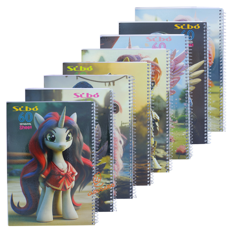 دفتر 60 برگ طرح تک شاخ F19 سیبو SIBO