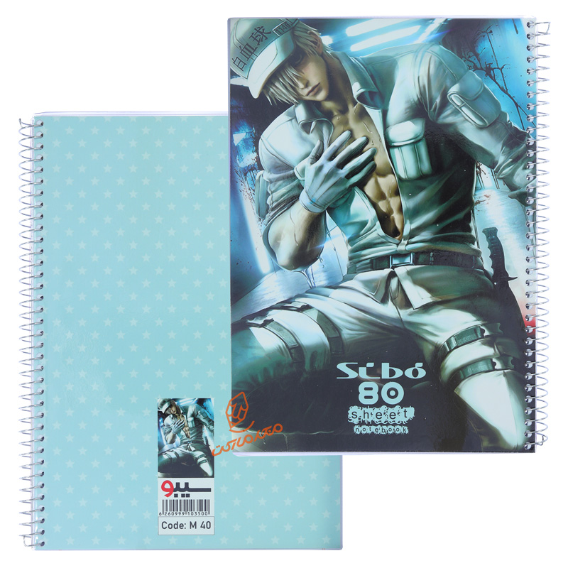 دفتر 80 برگ طرح انیمه M40 سیبو SIBO (5).jpg