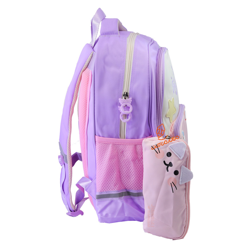 کوله پشتی بچگانه 2 زیپ کد 8090 JINCAIZI HUANG (3).jpg