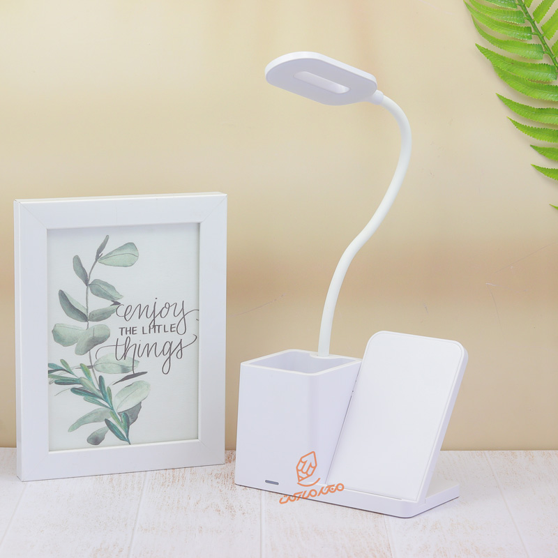 چراغ مطالعه رومیزی مدل هولدر گوشی کد HT-330