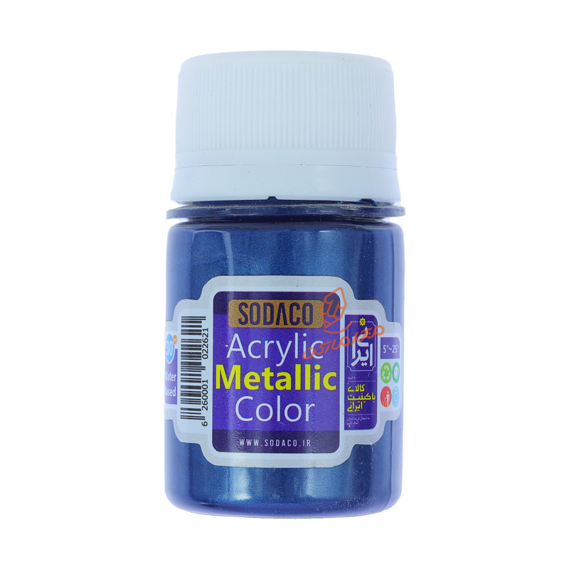 اکریلیک 30 میل Metallic متالیک سوداکو SODACO - سرمه ای 0222.jpg