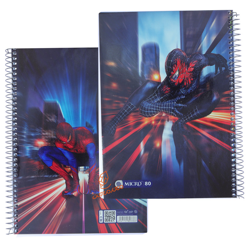 دفتر 80 برگ طرح ابرانسان ها C36 میکرو MICRO (2).jpg