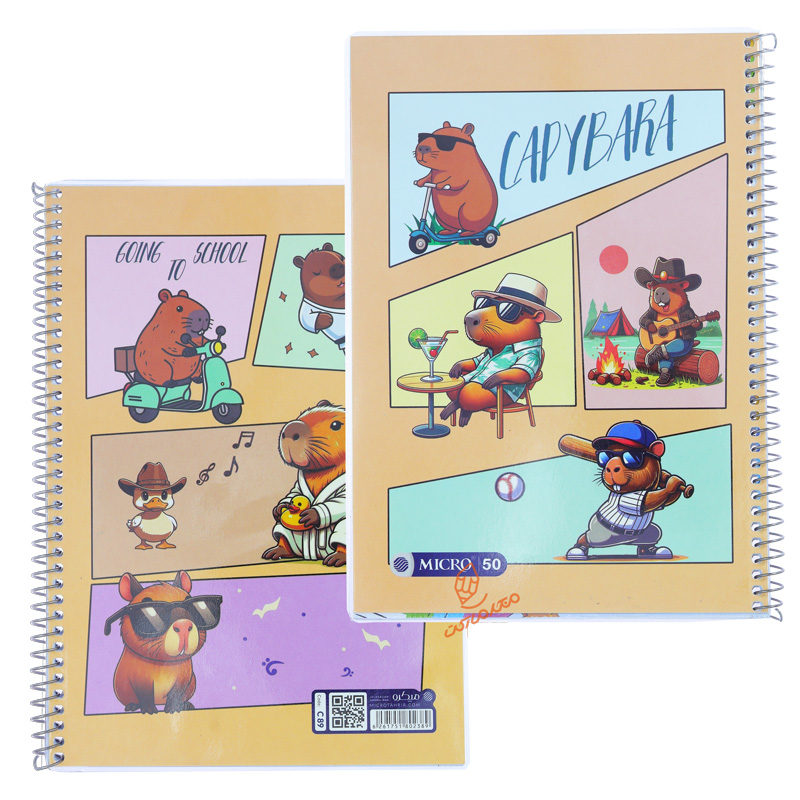 دفتر 50 برگ طرح موش بازیگوش C89 میکرو MICRO (9).jpg