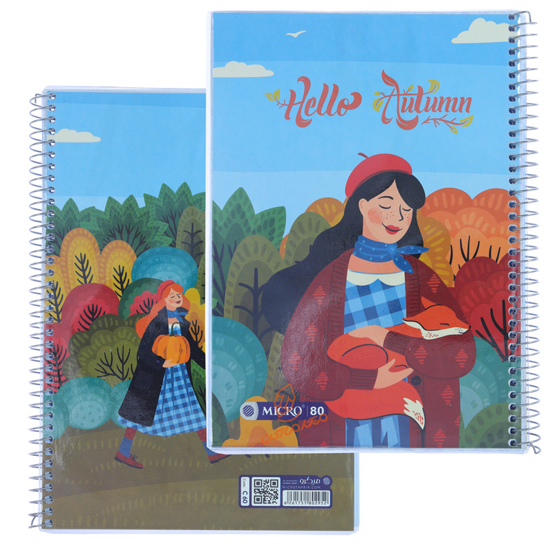 دفتر 80 برگ طرح دخترانه کلاسیک C60 میکرو MICRO (3).jpg