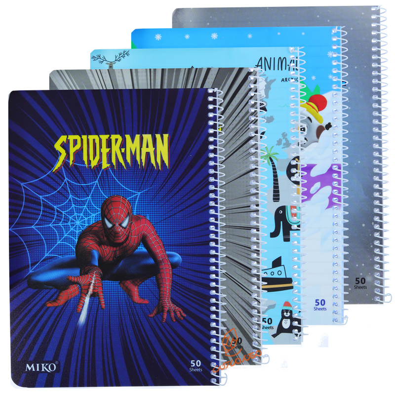 دفتر 50 برگ طرح پسرانه E7 میکرو MICRO