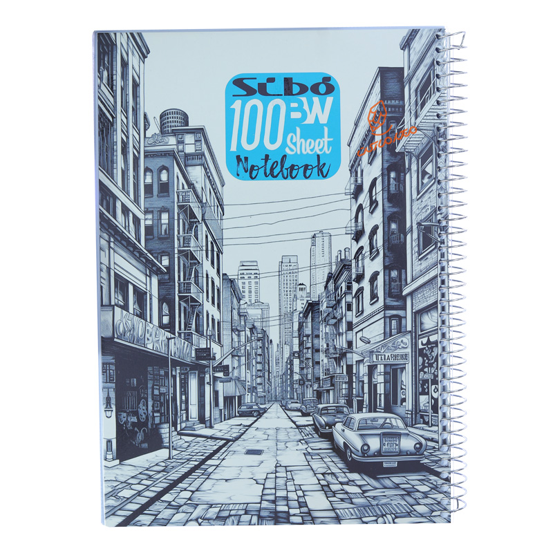 دفتر نقاشی 100 برگ طرح سیاه قلم A46 سیبو SIBO (7).jpg