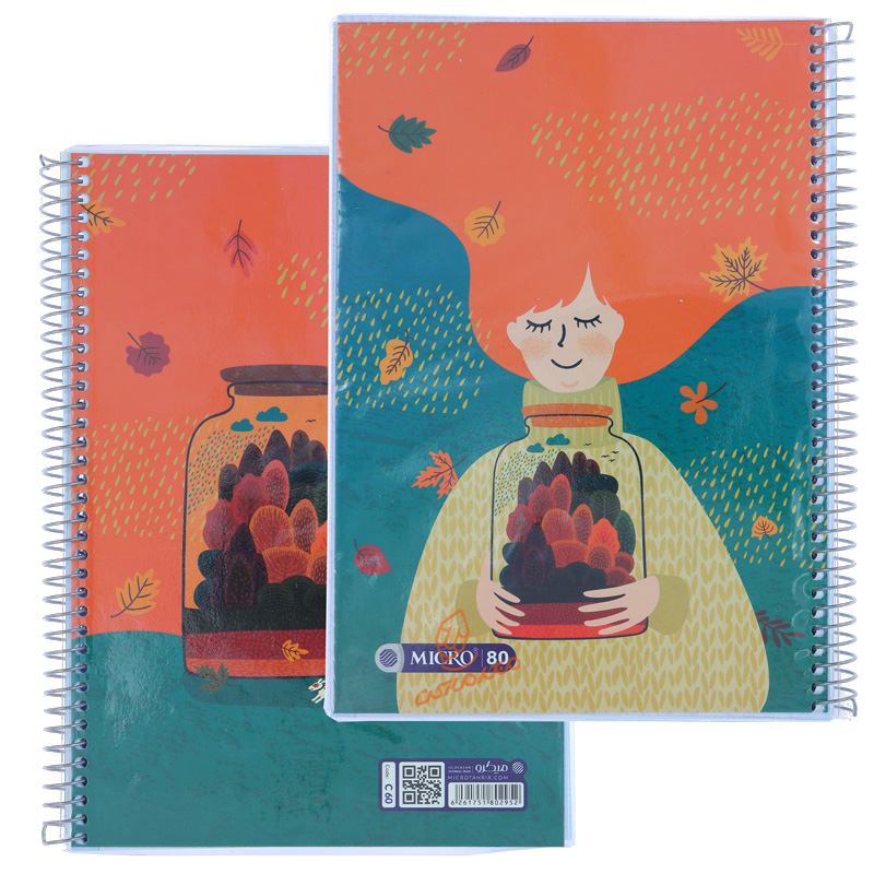 دفتر 80 برگ طرح دخترانه کلاسیک C60 میکرو MICRO (4).jpg