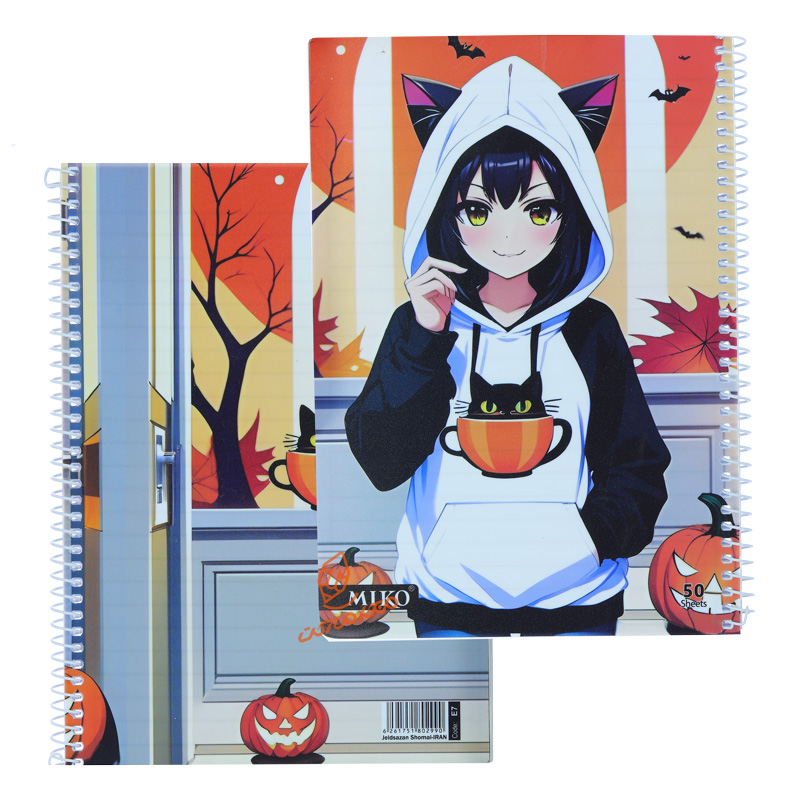 دفتر 50 برگ طرح انیمه E7 میکرو MICRO (1).jpg