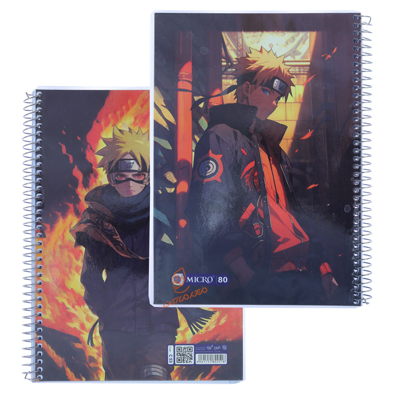 دفتر 80 برگ طرح انیمه دخترانه C53 میکرو MICRO (8).jpg