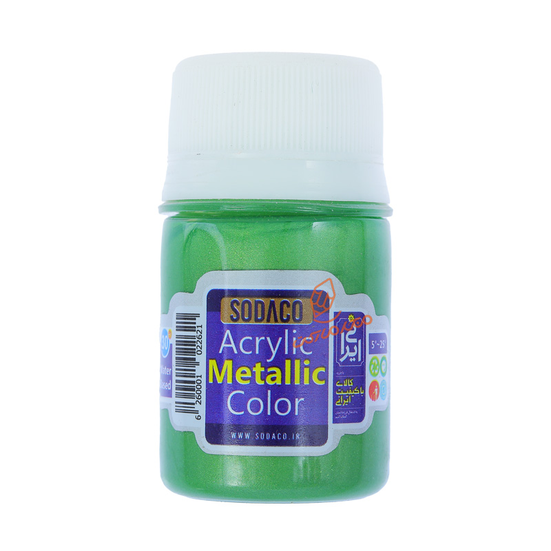 اکریلیک 30 میل Metallic متالیک سوداکو SODACO - سبز 0237.jpg