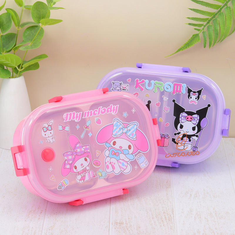 ظرف غذا 2 خانه داخل استیل طرح کرومی YF-3088