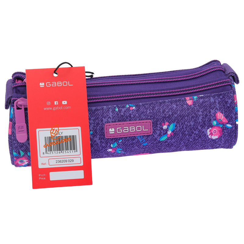 جامدادی سه زیپ مدل LILY کد 236209029 گابل GABOL