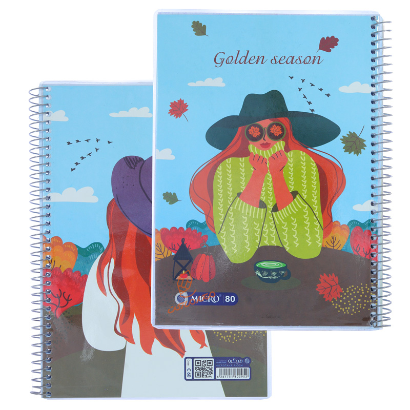 دفتر 80 برگ طرح دخترانه کلاسیک C60 میکرو MICRO (2).jpg