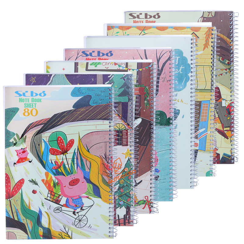 دفتر 80 برگ طرح خرگوش تک خط M23 سیبو SIBO