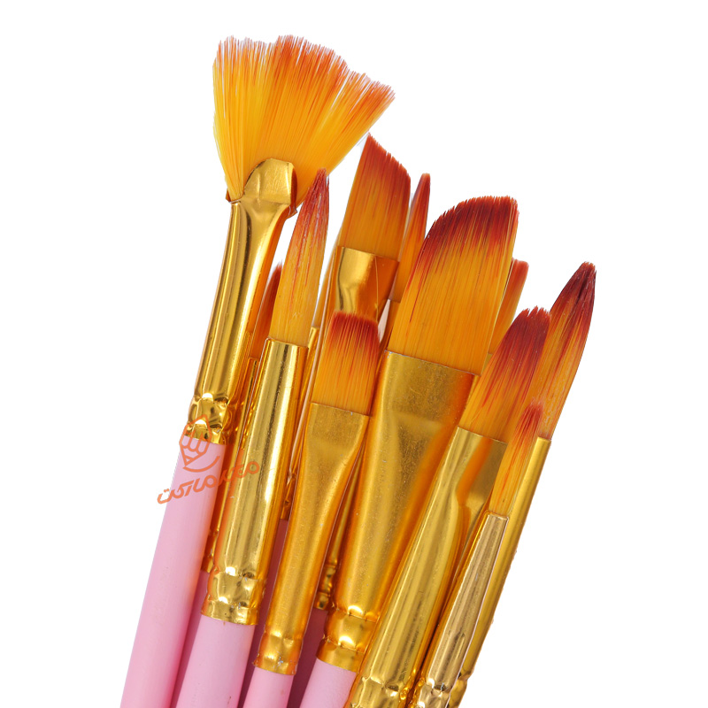 ست قلم مو میکس 12 عددی کد 3451 دسته رنگی BOYIXUAN (7).jpg