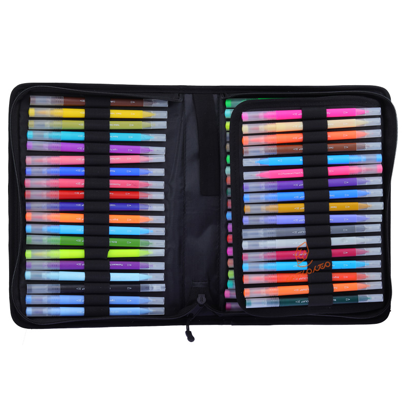 ماژیک 2 سر براش 72 رنگ کالور KALOUR (2).jpg