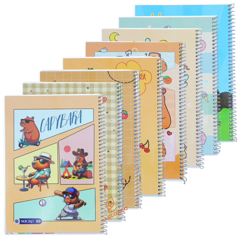 دفتر 50 برگ طرح موش بازیگوش C89 میکرو MICRO