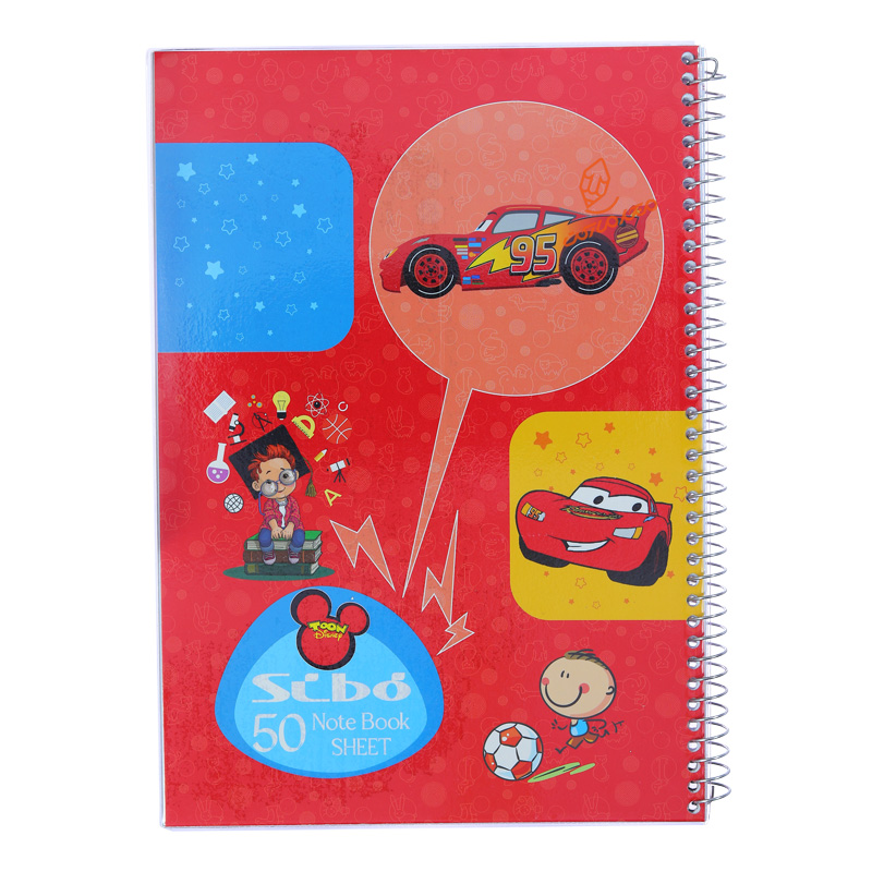 دفتر 50 برگ حاشیه دار طرح اسپایدرمن B17 سیبو SIBO (8).jpg