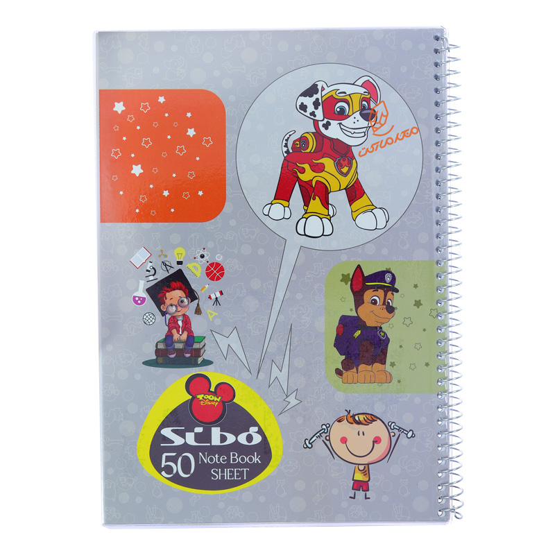 دفتر 50 برگ حاشیه دار طرح اسپایدرمن B17 سیبو SIBO (6).jpg