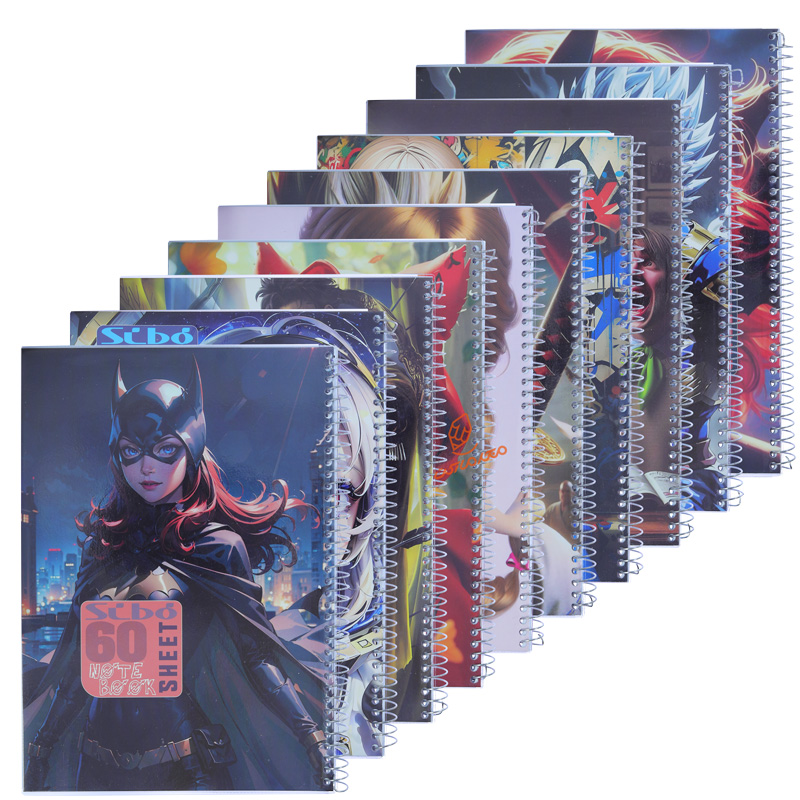دفتر 60 برگ سری انیمه F23/2 سیبو SIBO