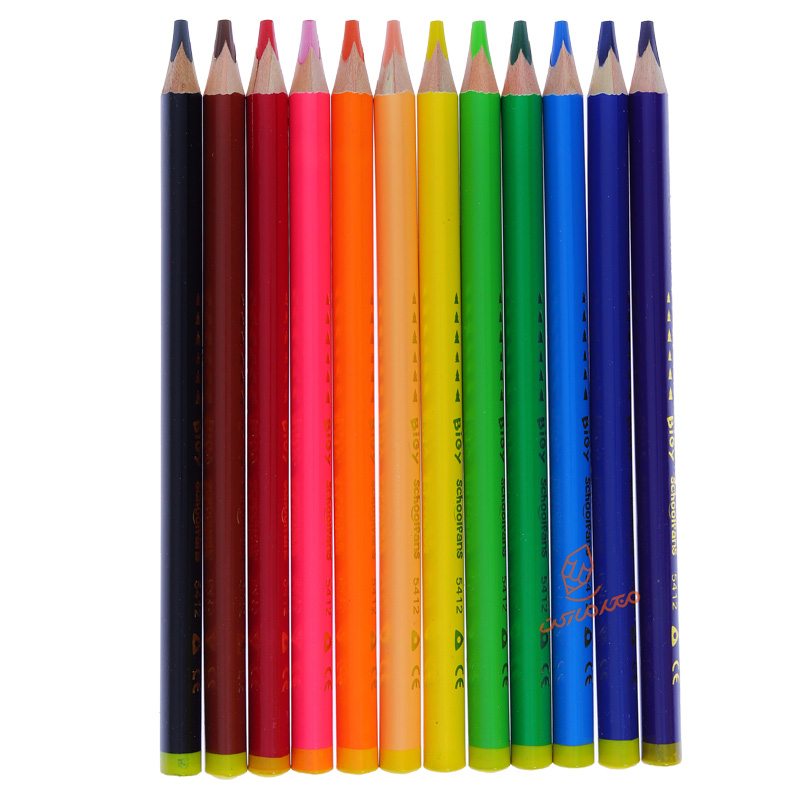 مداد رنگی 12 رنگ جامبو کد 92444 اسکول فنس SCHOOL FANS (4).jpg