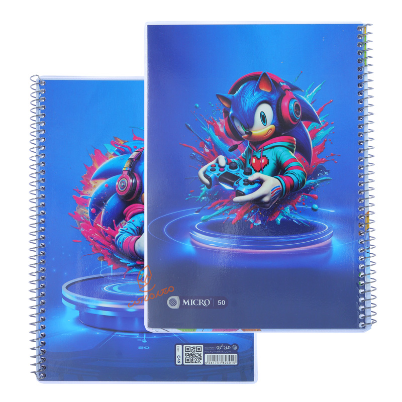 دفتر 50 برگ طرح انیمیشن C49 میکرو MICRO (9).jpg