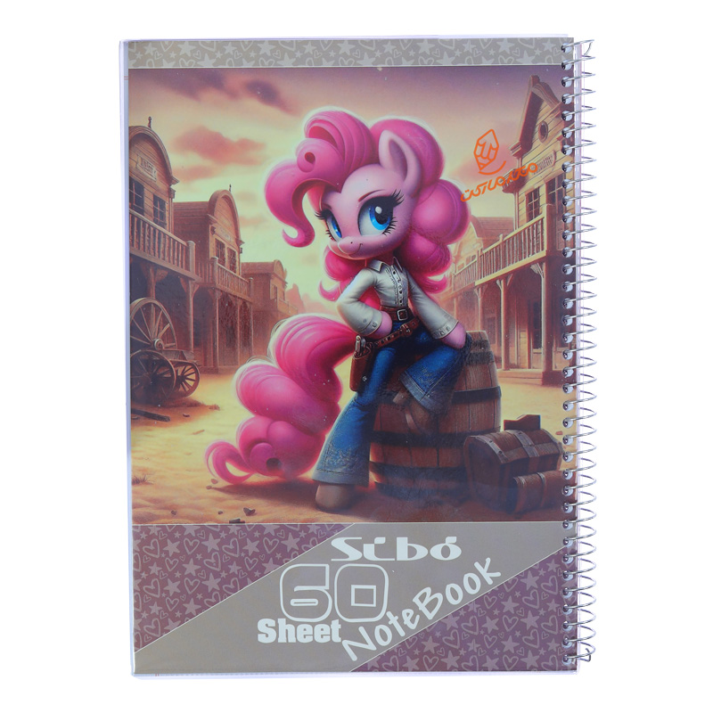 دفتر 60 برگ طرح یونیکورن F192 سیبو SIBO (7).jpg