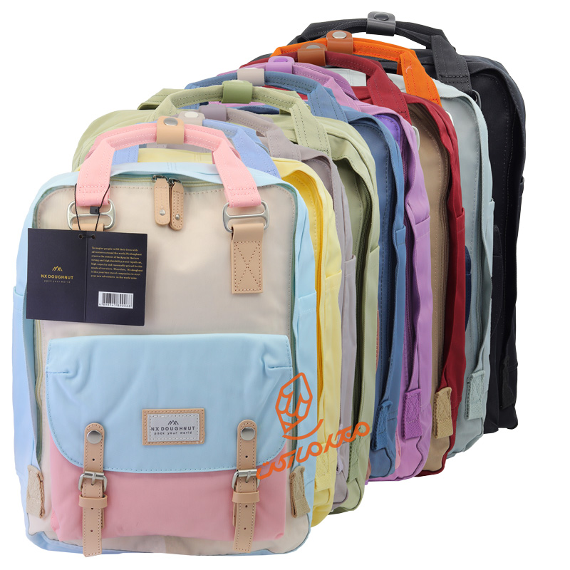 کوله پشتی تک زیپ بزرگ کد DH-5220 دونات DOUGHNUT