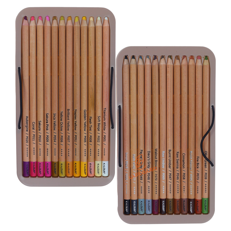 مداد پاستل 24 رنگ مدل طیف پوست کالور KALOUR (3).jpg