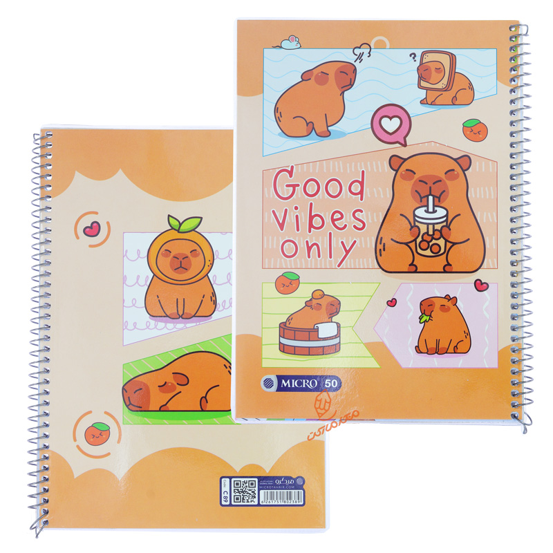 دفتر 50 برگ طرح موش بازیگوش C89 میکرو MICRO (5).jpg