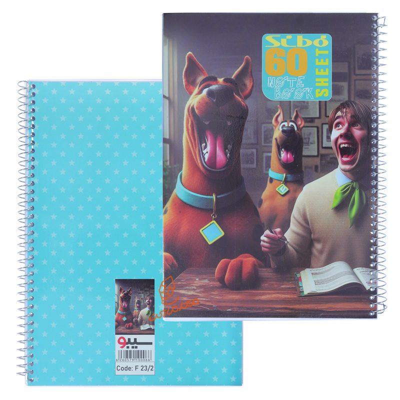 دفتر 60 برگ سری انیمه F232 سیبو SIBO (4).jpg