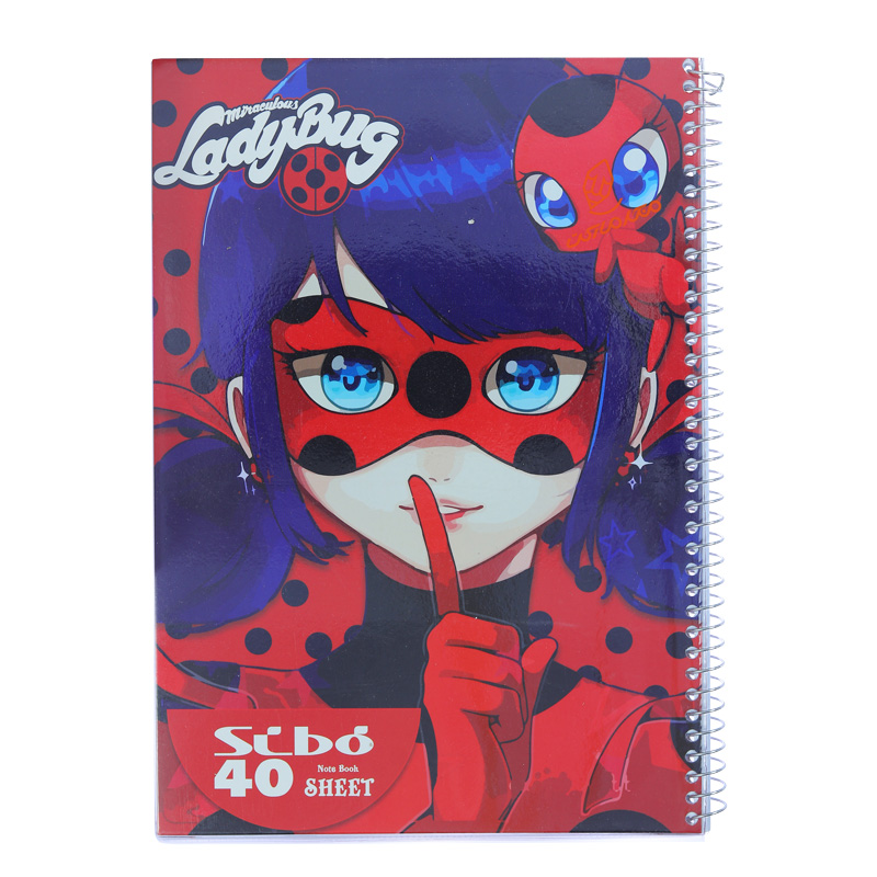 دفتر 40 برگ طرح دختر کفشدوزکی Z255 سیبو SIBOطرح 14.jpg