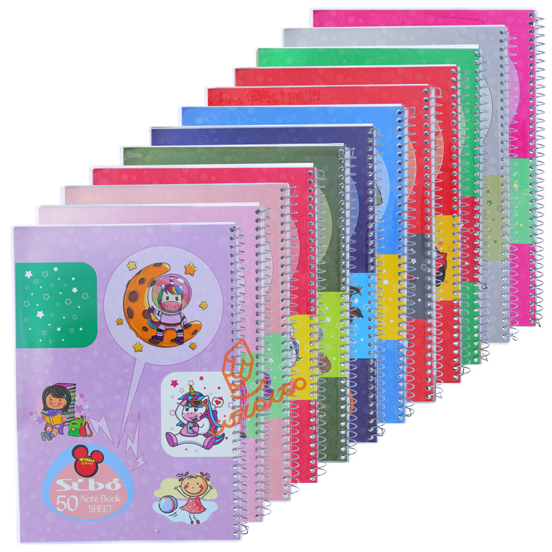 دفتر 50 برگ طرح پرنسس B17 سیبو SIBO