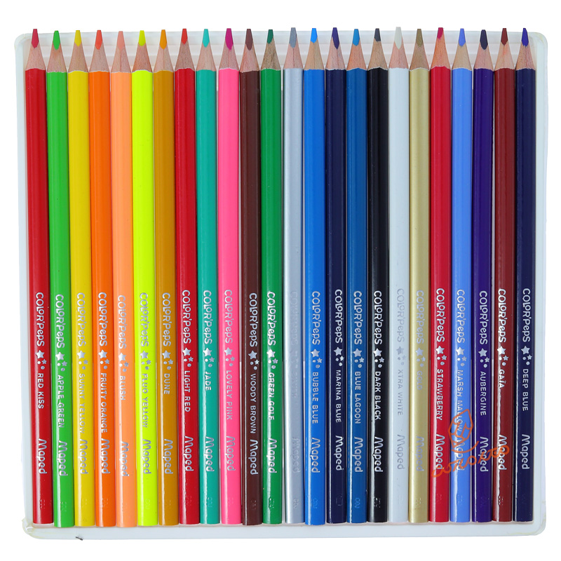 مداد رنگی 24 رنگ سری پپس کالر مپد MAPED (3).jpg