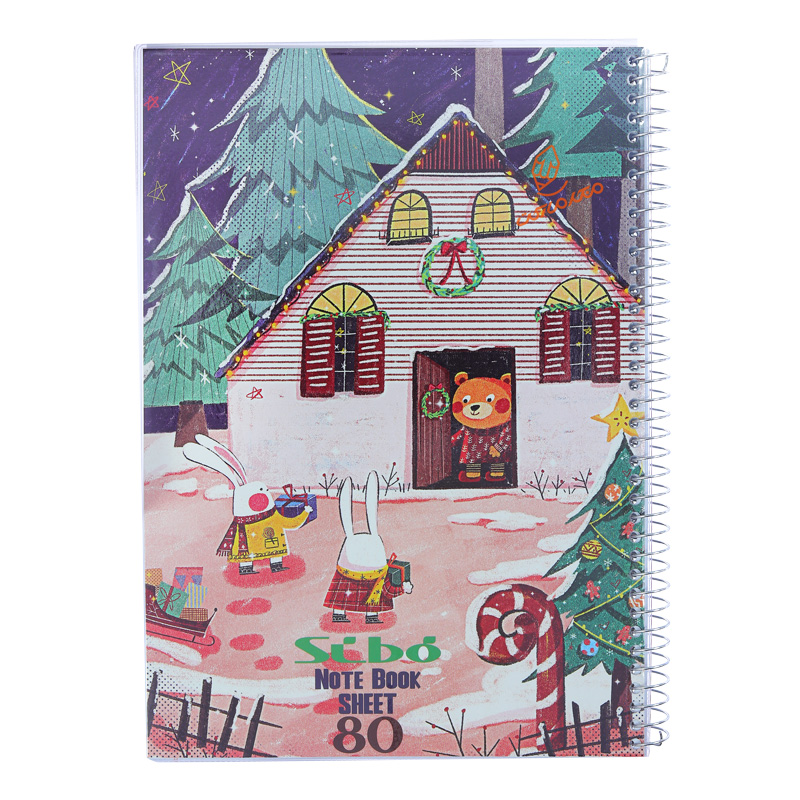 دفتر 80 برگ طرح خرگوش تک خط M23 سیبو SIBO (7).jpg