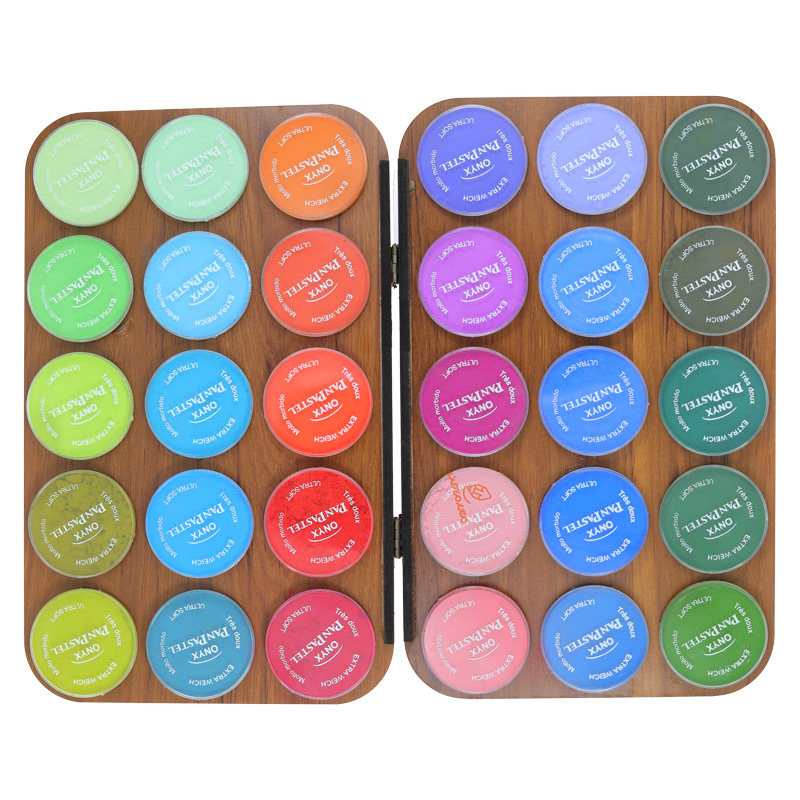  پن پاستل 60 رنگ جعبه چوبی اونیکس ONYX (6).jpg