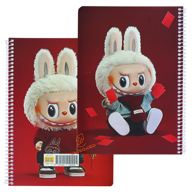 دفتر نقاشی 50 برگ طرح لبوبو کد 1419 سویل SEVIL (4).jpg