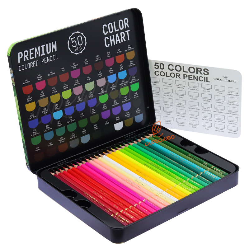 مداد رنگی 50 رنگ طرح عقاب کروت COROT (3).jpg