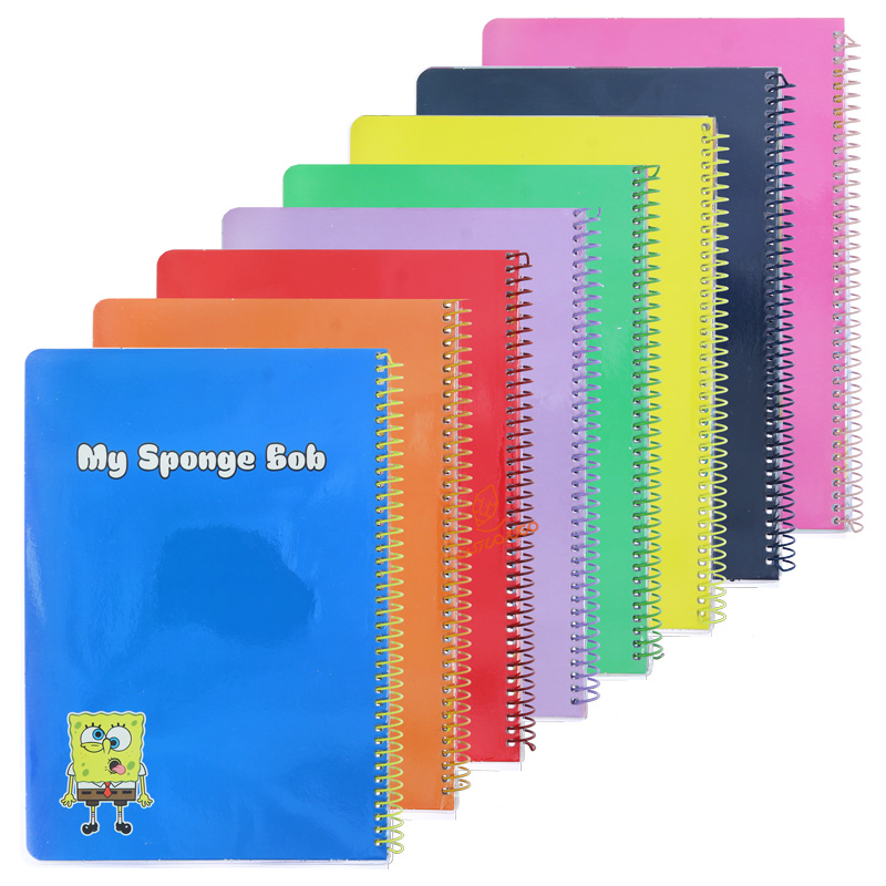 دفتر 50 برگ رنگی ساده کد 850 سویل SEVIL