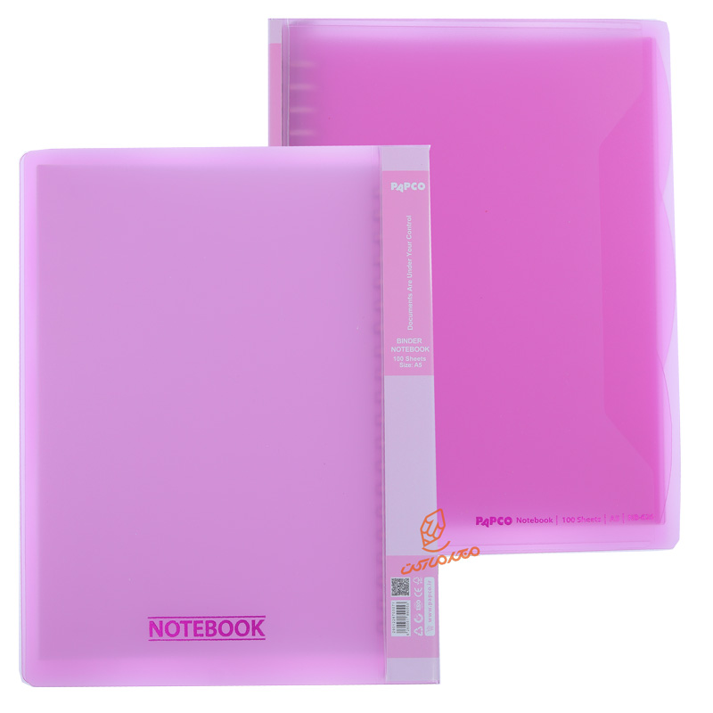 دفتر کلاسوری A5 رنگی NB-626 پاپکو PAPCO (7).jpg