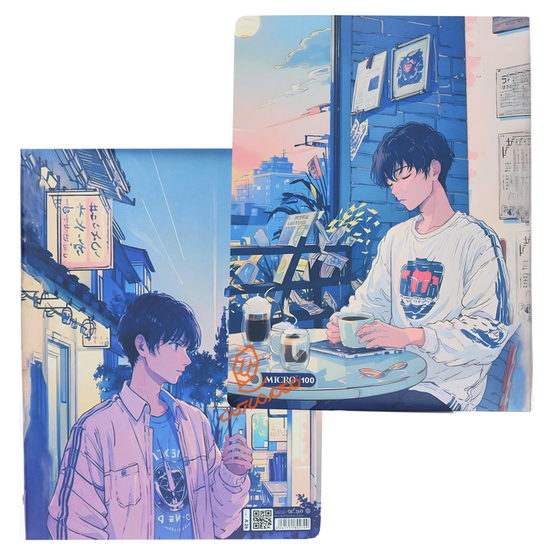 دفتر کلاسوری 100 برگ طرح انیمه A26 میکرو MICRO (2).jpg