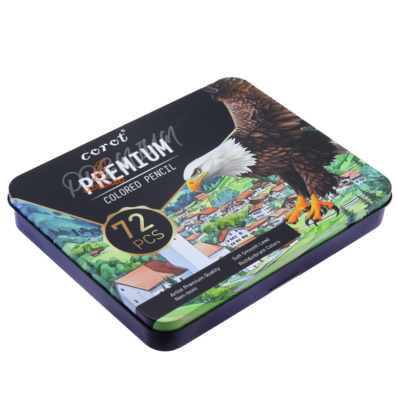 مداد رنگی 72 رنگ طرح عقاب کروت COROT (6).jpg